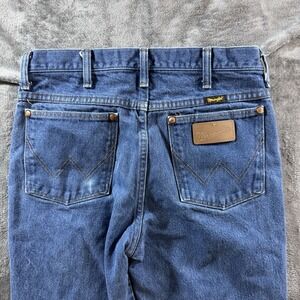 Vintage Wrangler Cowboy Cut Jeans Mens 30x30 Blue Faded 90s Western Rodeo 936DEN